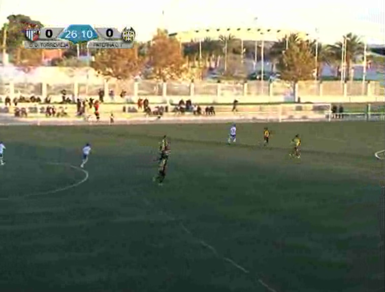 Primera parte del partido CD Torrevieja - Paterna CF